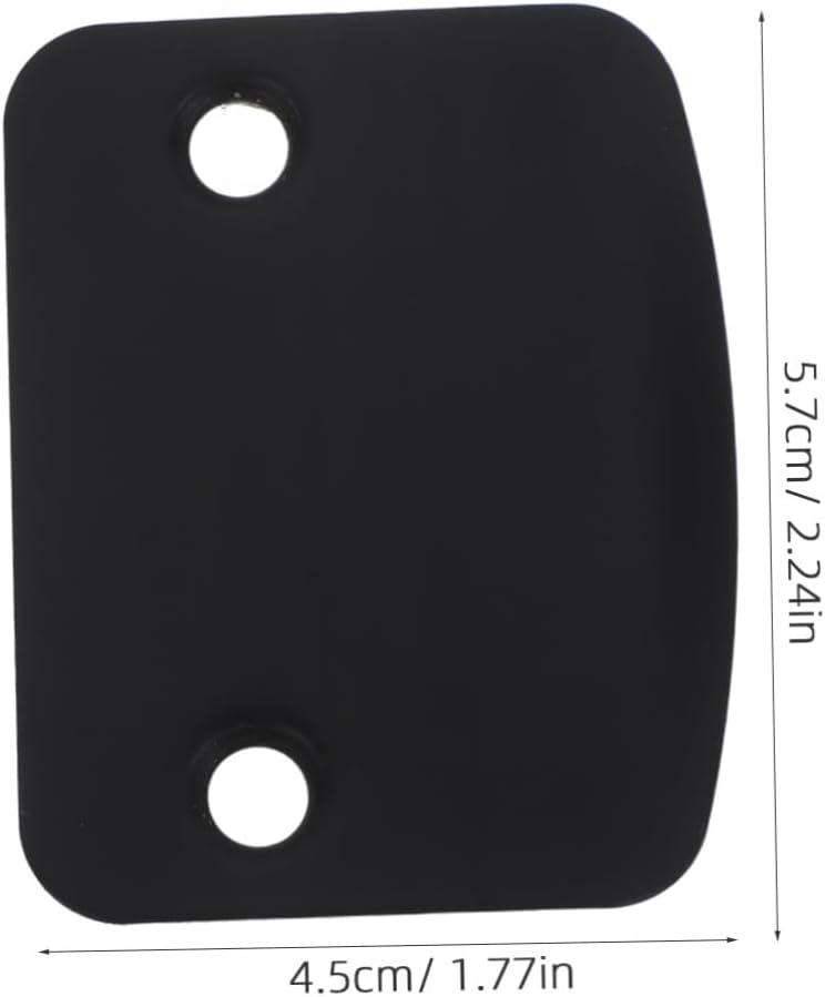 طقم إصلاح صفيحة ضرب الباب مع شرائط خشبية ومسامير لتعزيز أمان الباب الداخلي - Image 2